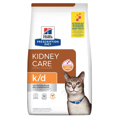 Hill's gato Prescription Diet Kidney Care k/d 3.85 kg saco vista frontal