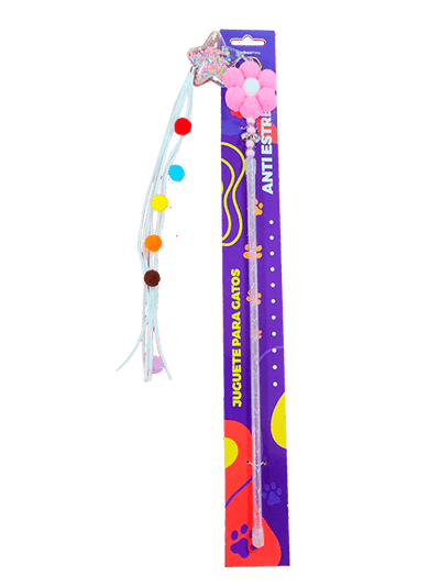 Wonder Cat juguete anti stress flor variedad de colores para gatos