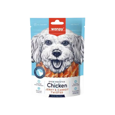 Wanpy Jerky Chicken pollo 100 g snack para perros empaque