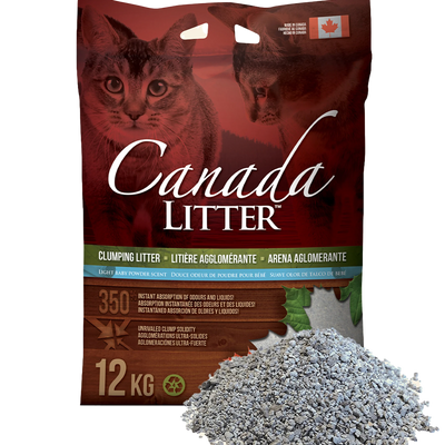 Arena PREMIUM Canada Litter Talco Bebé 12 Kg