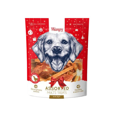 Wanpy Jerky Assorted Multi Treats mix 300 g snack perros empaque