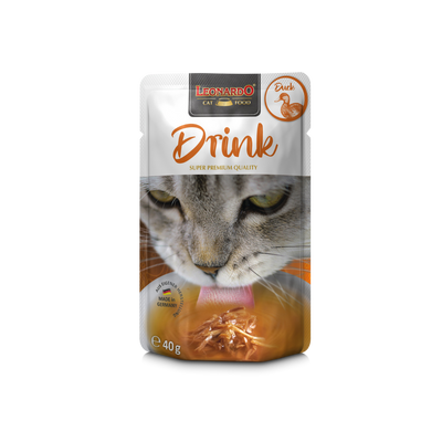 Leonardo Drink pato pouch 40 g bebida complementaria para gatos