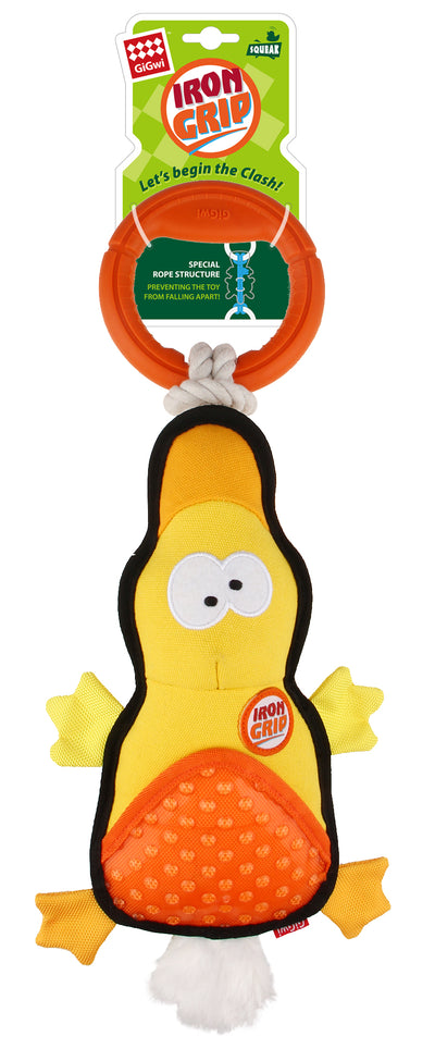 Gigwi Iron Grip Special Rope Pato Yellow
