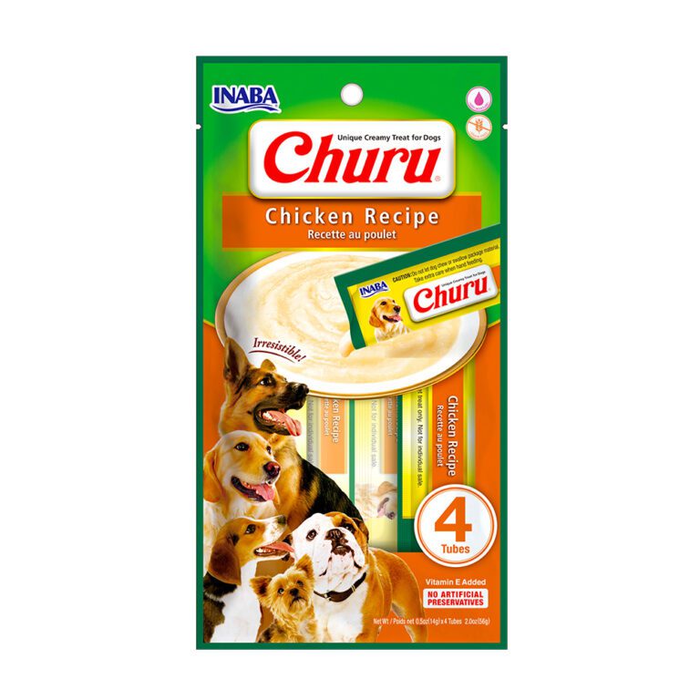 Churu Perro Pollo Sobre 4 Tubos x 14 Grs.