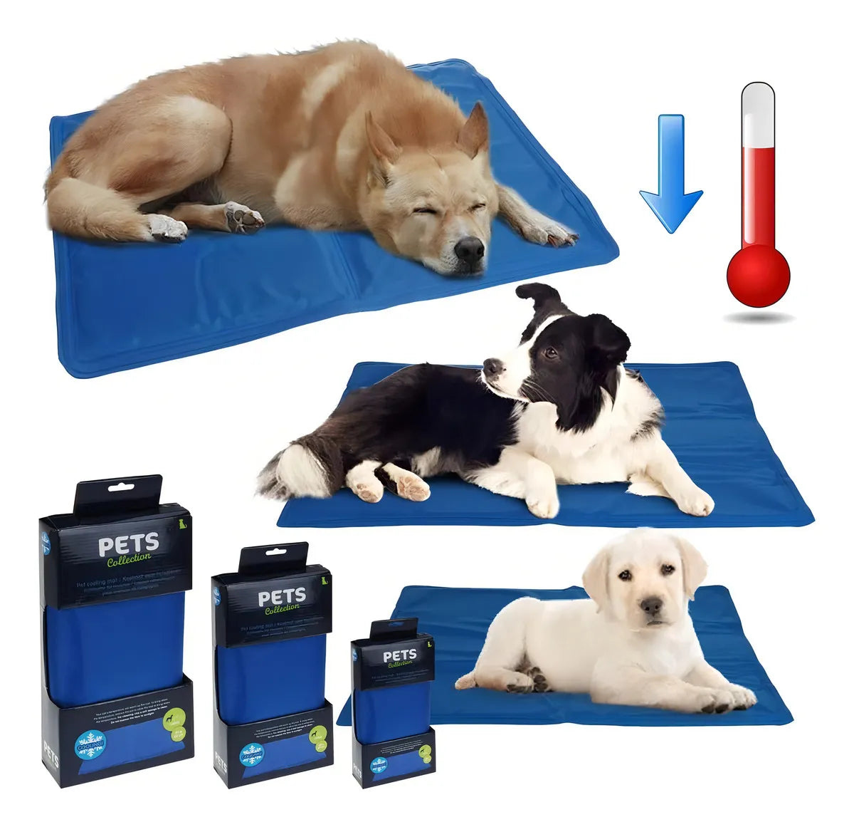 Dogs Collection Manta Refrescante Refrigerante 40 X 50 Cms. Talla M