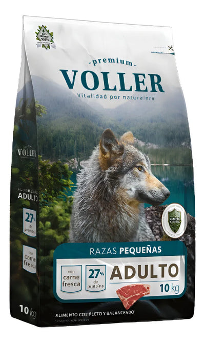 Voller Premium perro razas pequeñas 10 Kg alimento seco empaque