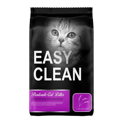 Easy Clean Lavanda arena aglomerante para gatos 20 Kg empaque frontal