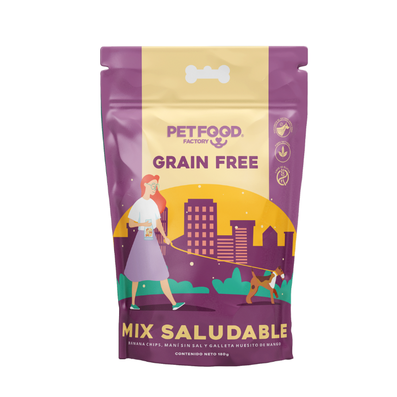 Pet Food Factory Mix Saludable Grain Free 180 Grs.