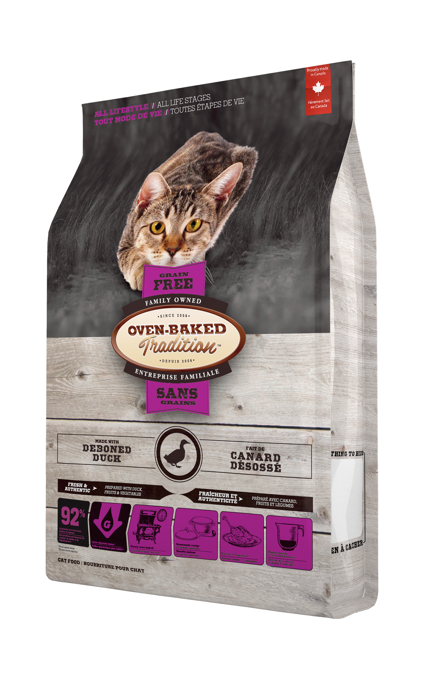 Oven Baked Tradition Gato Adulto Grain Free Pato 4.54 Kg