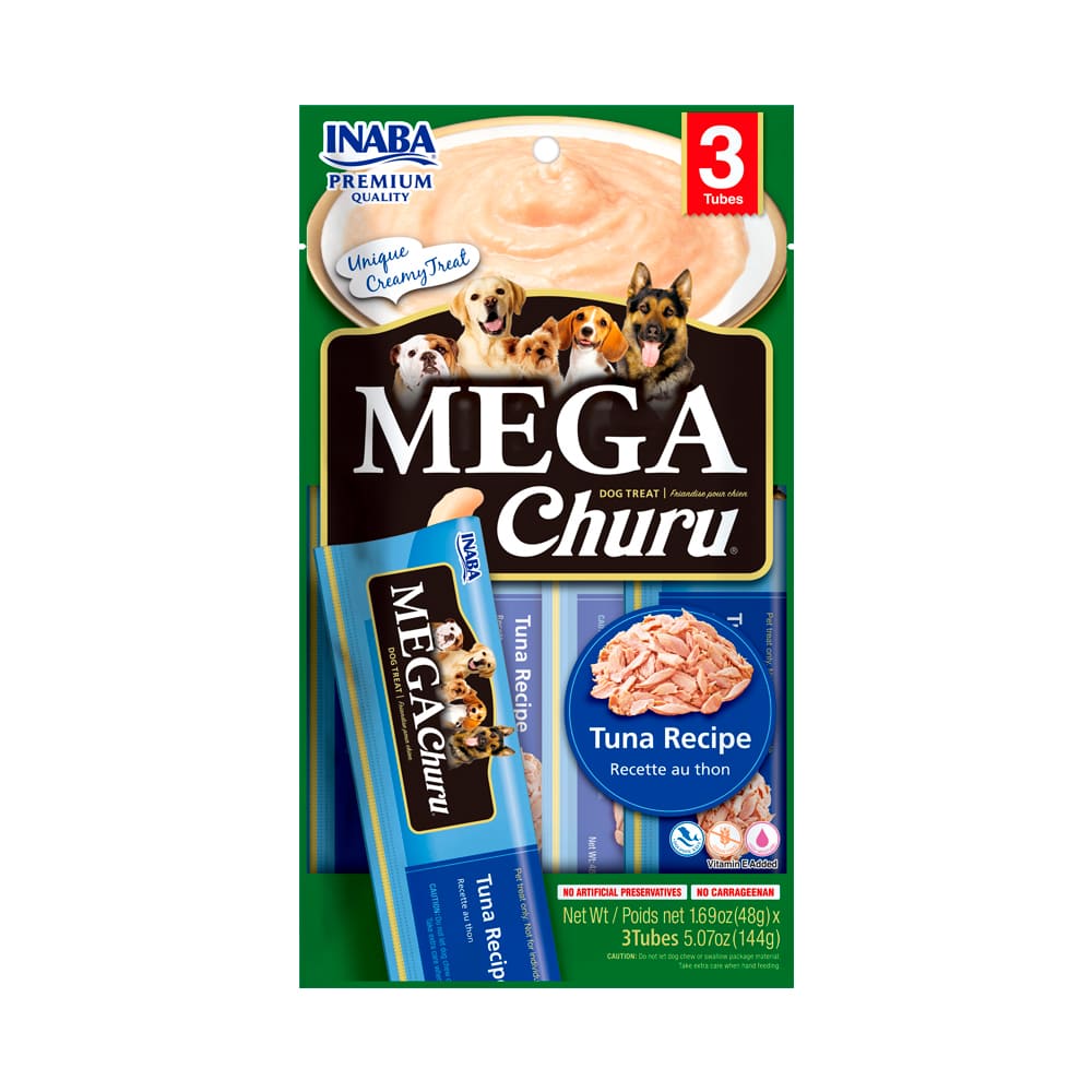 Mega Churu Snack Perros Atún 3 Uds.
