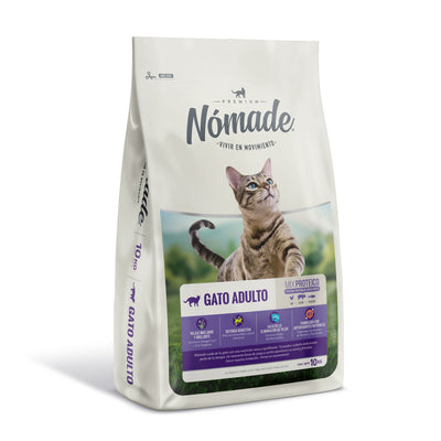 Nomade Gato Adulto 10 Kg - Alimento seco para gatos