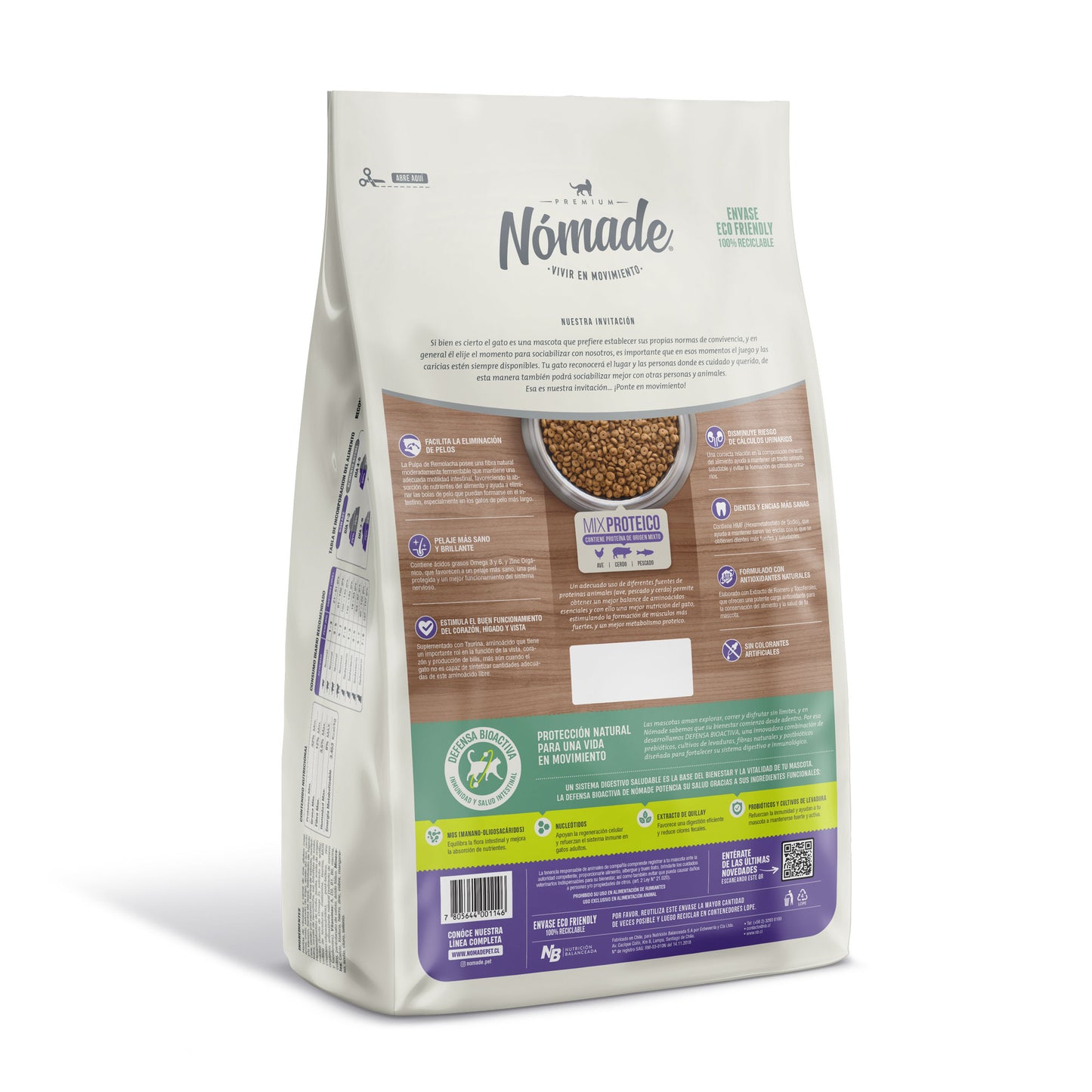 Nomade Gato Adulto 10 Kg – Alimento Seco