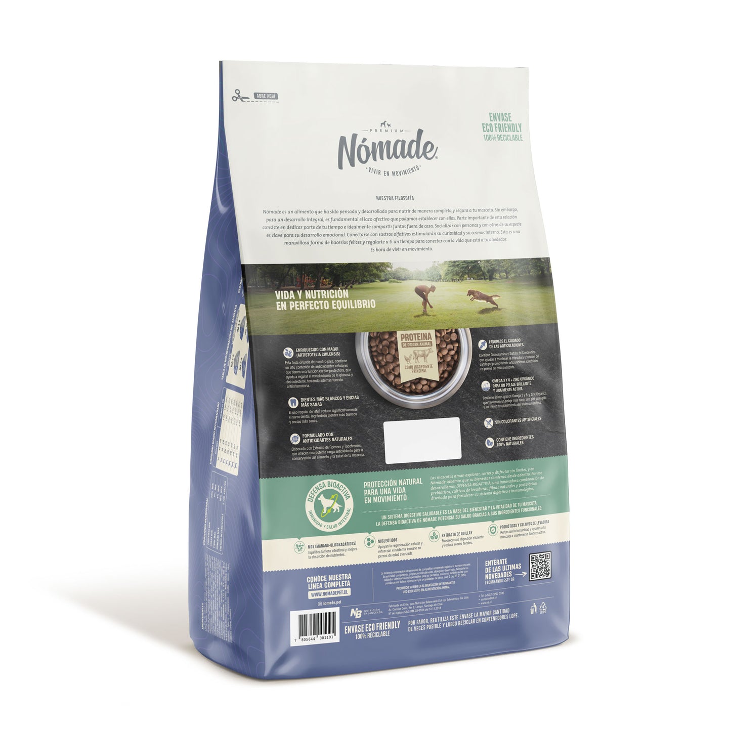 Nomade Perro Senior Razas Medianas y Grandes 15 Kg