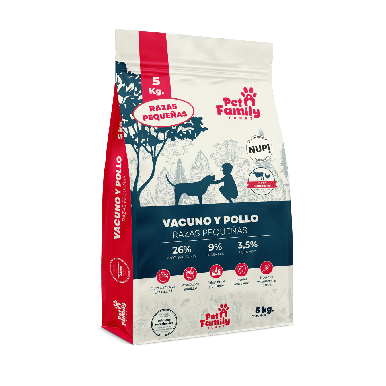 Pet Family Perro Adulto Razas Pequeñas 5 Kg
