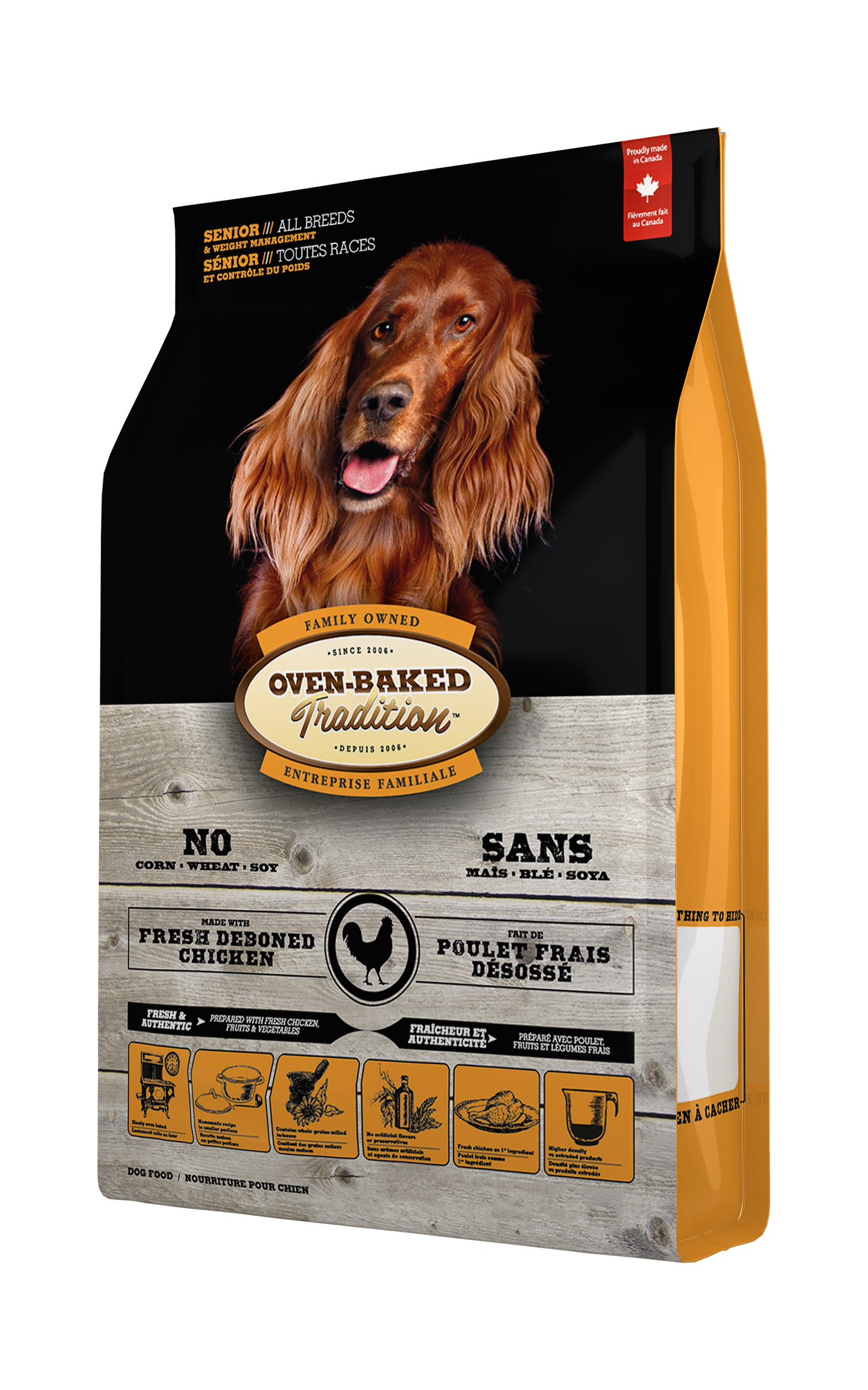 Oven Baked Tradition Perro Senior y Control de Peso Pollo 11.34 Kg