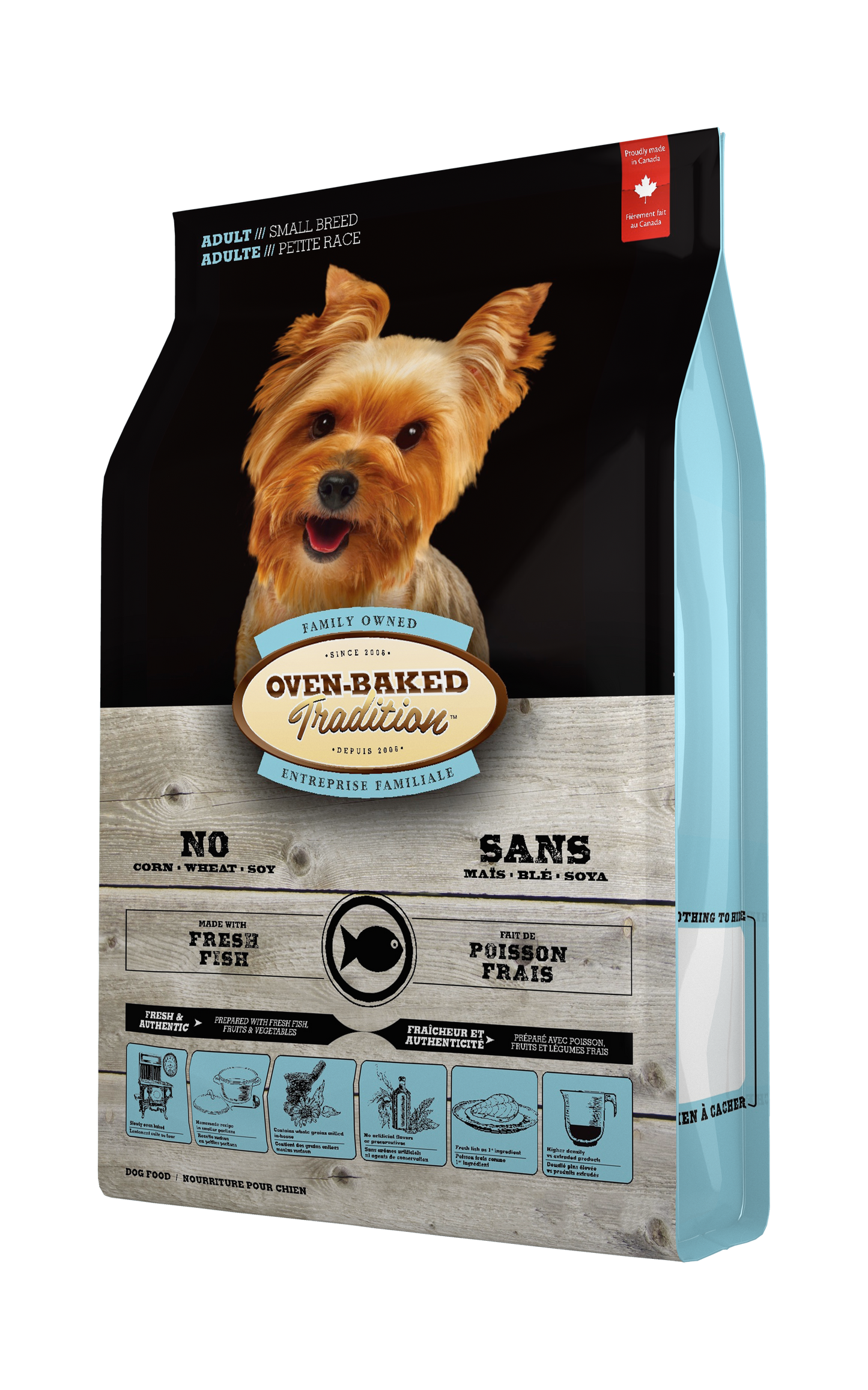 Oven Baked Tradition Perro Razas Pequeñas Pescado 2.27 Kg