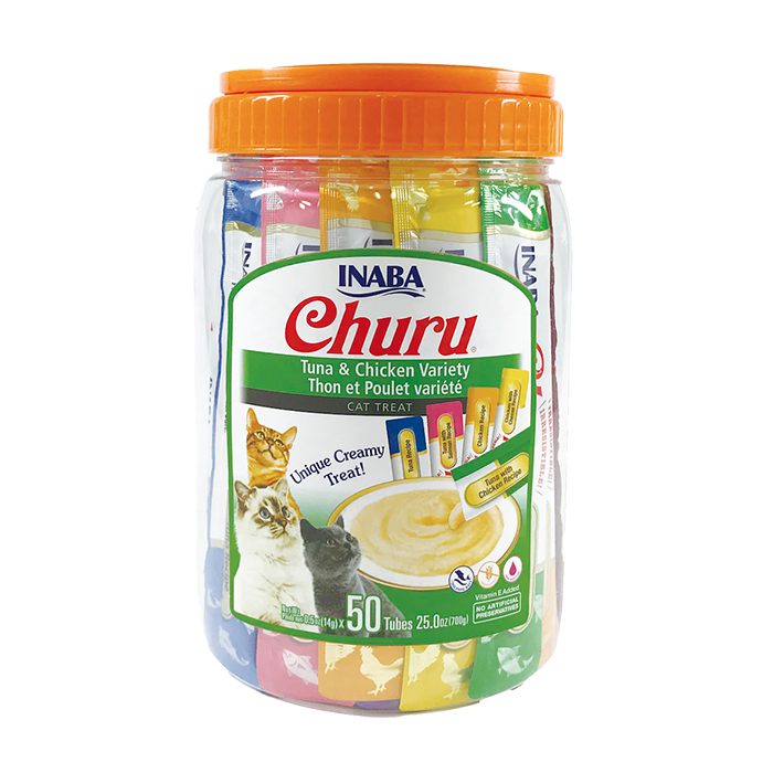 Churu Snack Variedades Atún & Pollo 50 Uds.