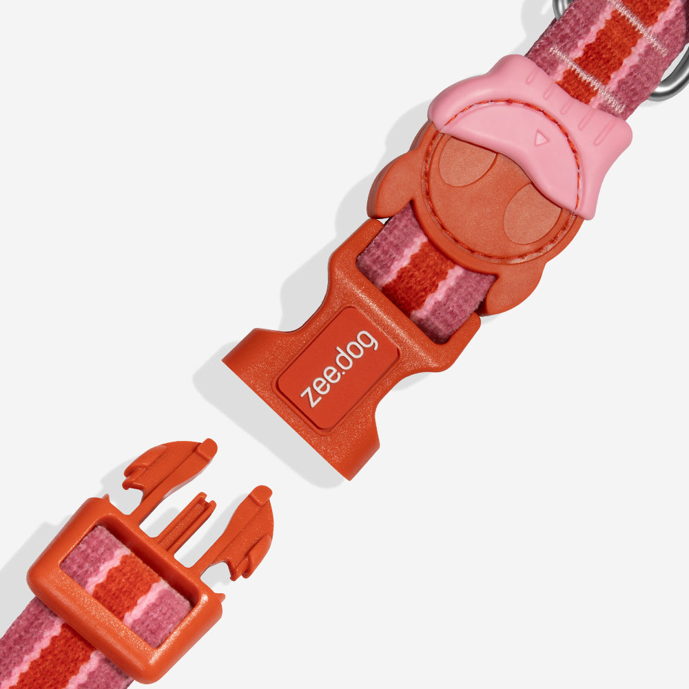 Zee Dog Collar Gato Velvet Vibes Courtney, detalle del tejido