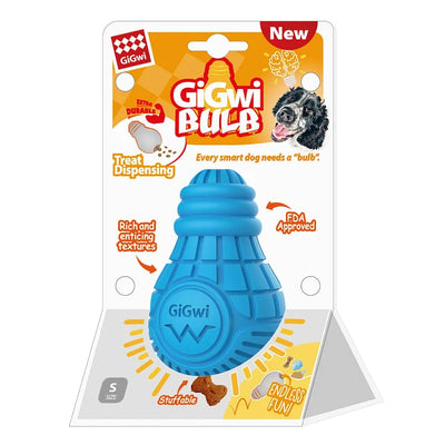 Gigwi Bulb dispensador de snacks tamaño S juguete interactivo perro