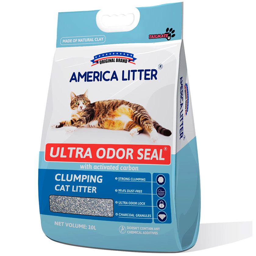 América Litter Ultra Odor Seal Carbón Activo 15 Kg