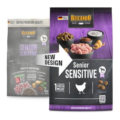 Belcando Senior Sensitive 4 kg alimento perro saco nuevo diseño