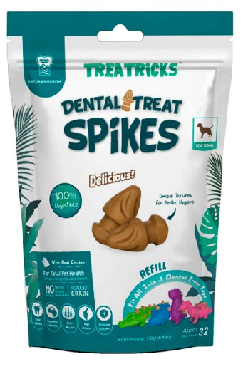 Dental Treat Spikes Refill Chicken 170 g - Cuidado dental para perros