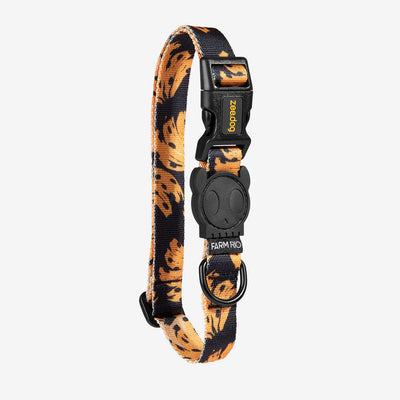 Zee Dog Bossa Banana collar para perros vista principal diseño tropical