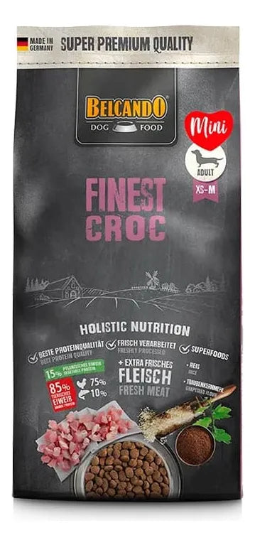Belcando Finest Croc 12.5 Kg alimento para perros vista frontal