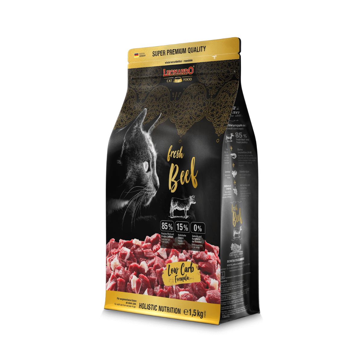 Leonardo Gato Fresh Beef 1.5 Kg