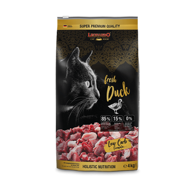 Leonardo Fresh Pato 4 kg alimento seco para gato vista frontal