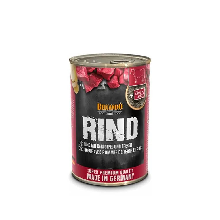 Belcando Perro RIND Ternera con Patatas y Guisantes 400 Grs.