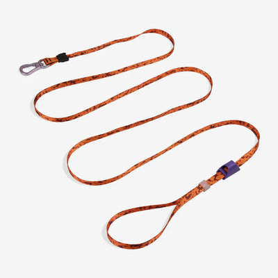 Zee Dog Leopard correa larga ajustable 3 metros para perros vista principal