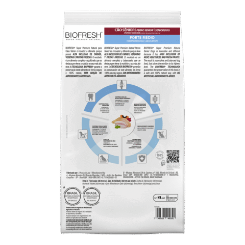Biofresh Perro Senior Raza Mediana 10.1 Kg