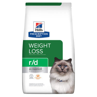 Hill's Prescription Diet gato r/d 1.8 Kg alimento control de peso empaque