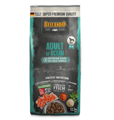 Belcando Adult GF Ocean libre de granos 12.5 kg alimento para perros vista frontal