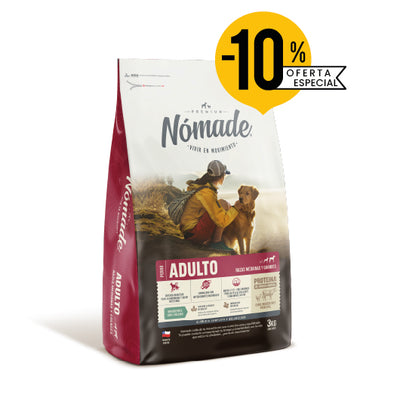 Nomade Perro Adulto 3 Kg - Alimento seco para perros