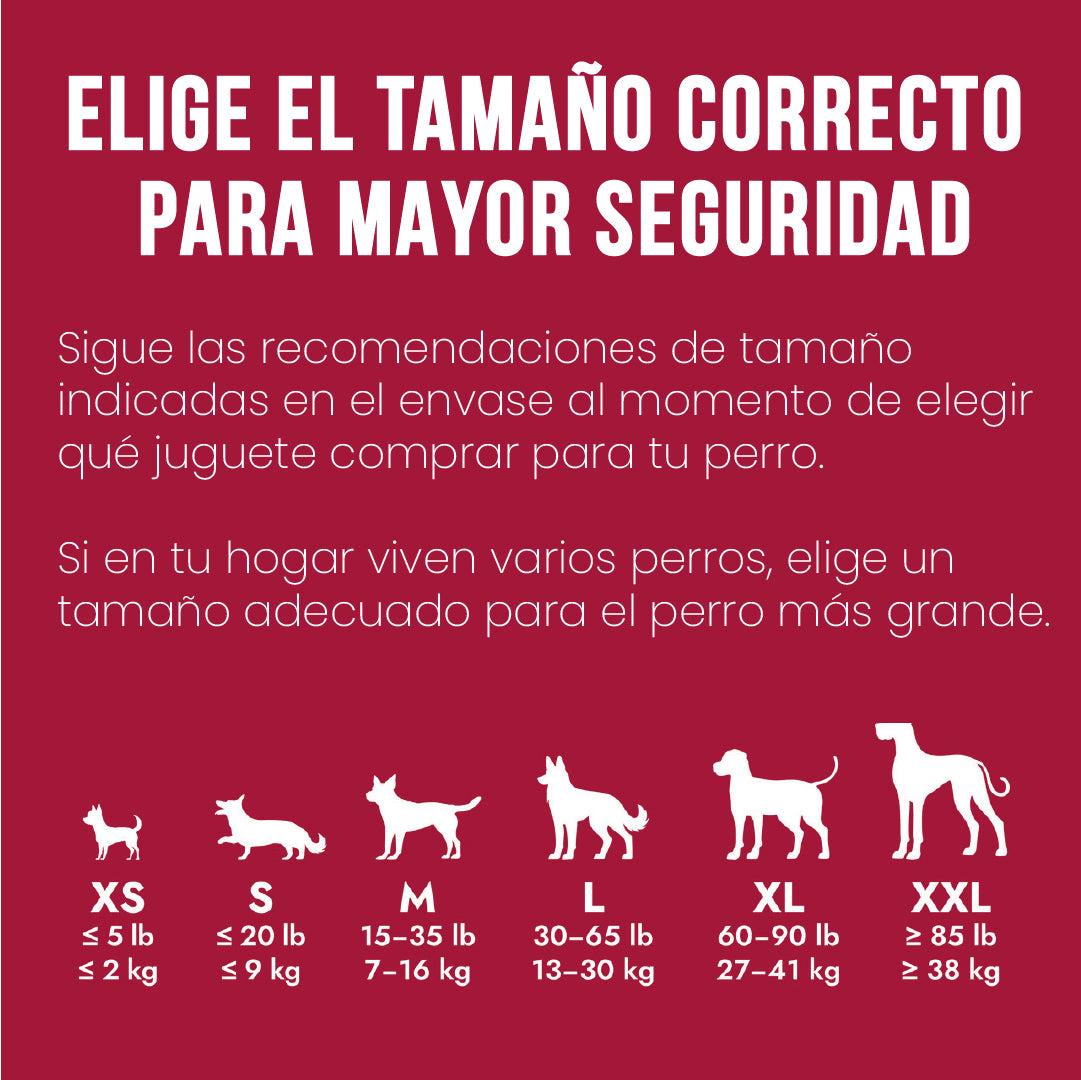 KONG Classic Medium (M) para Perros – Juguete Interactivo Rellenable