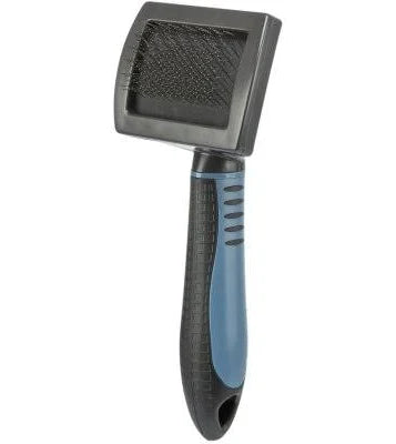 Trixie cepillo suave 7x16 cms accesorio grooming para perros y gatos vista frontal