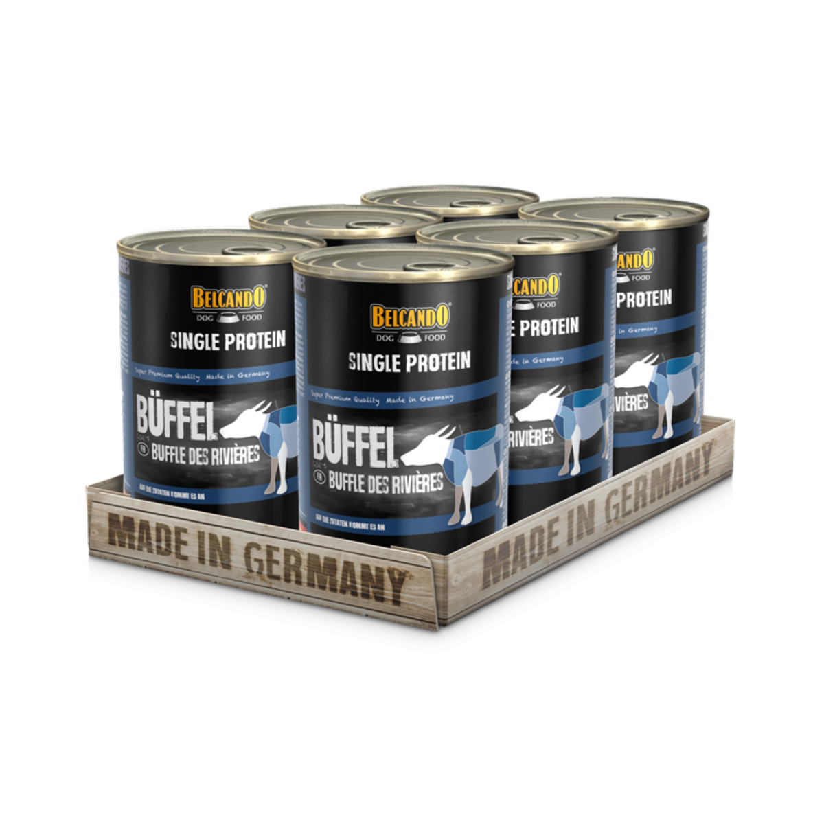 Belcando Perro Single Protein Búfalo 400 Grs. x 6 Uds