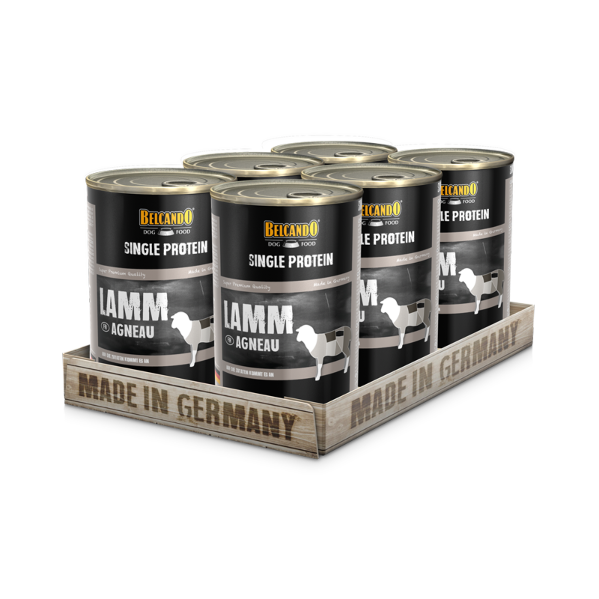 Belcando Perro Single Protein Cordero 400 Grs. x 6 Uds