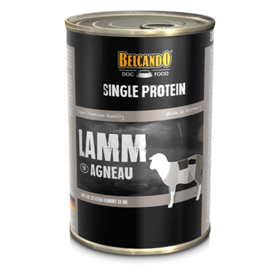 Belcando Single Protein cordero lata 400 grs alimento húmedo monoproteico perro