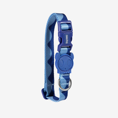 Zee Dog Swell collar para perros vista principal diseño olas