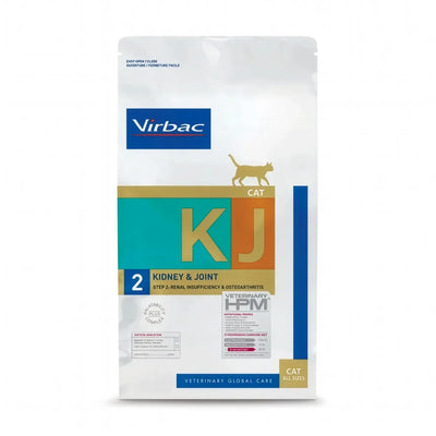 Virbac gato HPM 2 Kidney & Joint 3 kg saco vista frontal