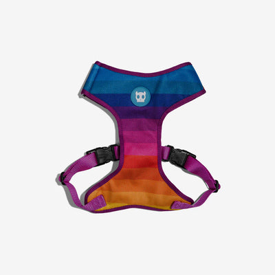 Zee Dog arnés ajustable Air Mesh Prisma talla L vista frontal