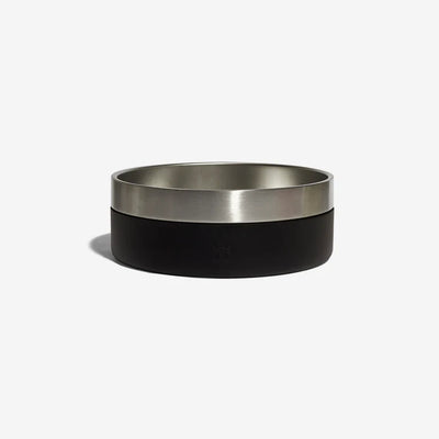 Zee Dog Tuff Bowl negro 1.2 litros plato para perro vista frontal