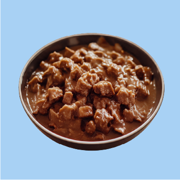 Alimento húmedo de perros