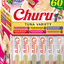 Churu snack variedades atún pack 60 tubos para gatos vista lateral del empaque