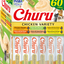 Churu snack variedades pollo pack 60 tubos para gatos vista lateral del empaque