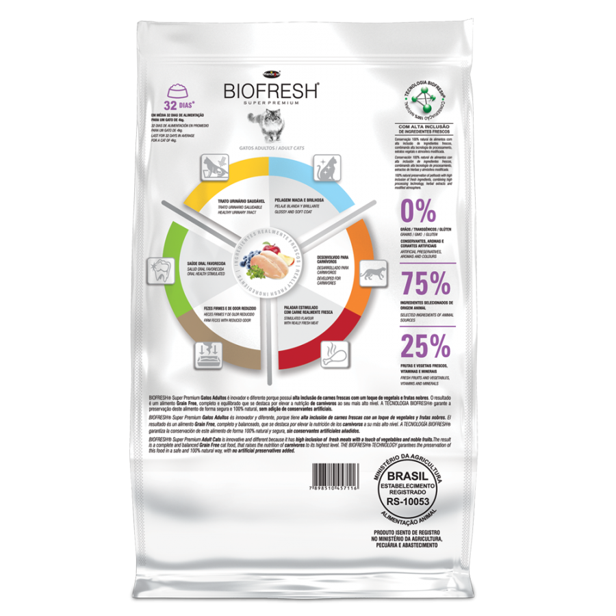 Biofresh Gato Adulto 1.5 Kg
