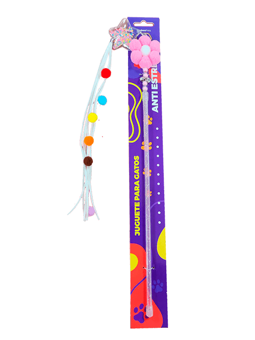 Wonder Cat Juguete Anti Stress Gatos Flor Variedad Colores